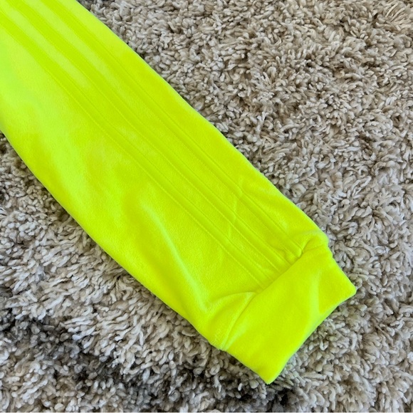 💙NWT💙 ADIDAS Jeremy Scott Track Top Solar Yellow - Picture 7 of 10